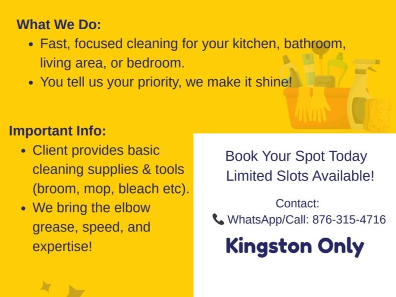 Cleaning Services To Fit Your Needs